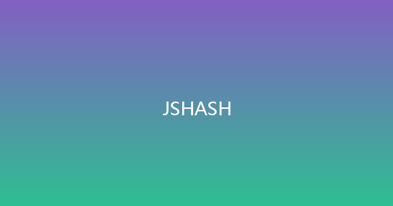 JSHASH 