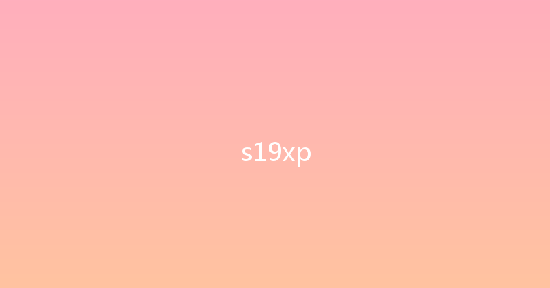 s19xp 